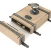 From The Anvil Oak & Pewter Box Lock & Octagonal Knob Set | 33004 -Ironmongery Experts Shop 33004 main.jpg.mst