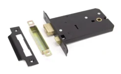 From The Anvil Oak & Black Box Lock & Octagonal Knob Set | 33005 -Ironmongery Experts Shop 33005 2.jpg.mst