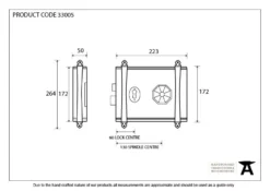 From The Anvil Oak & Black Box Lock & Octagonal Knob Set | 33005 -Ironmongery Experts Shop 33005 drawing.jpg.mst