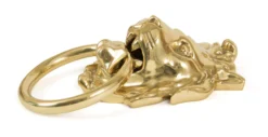 From The Anvil Polished Brass Lions Head Door Knocker | 33020 -Ironmongery Experts Shop 33020 1.jpg.mst