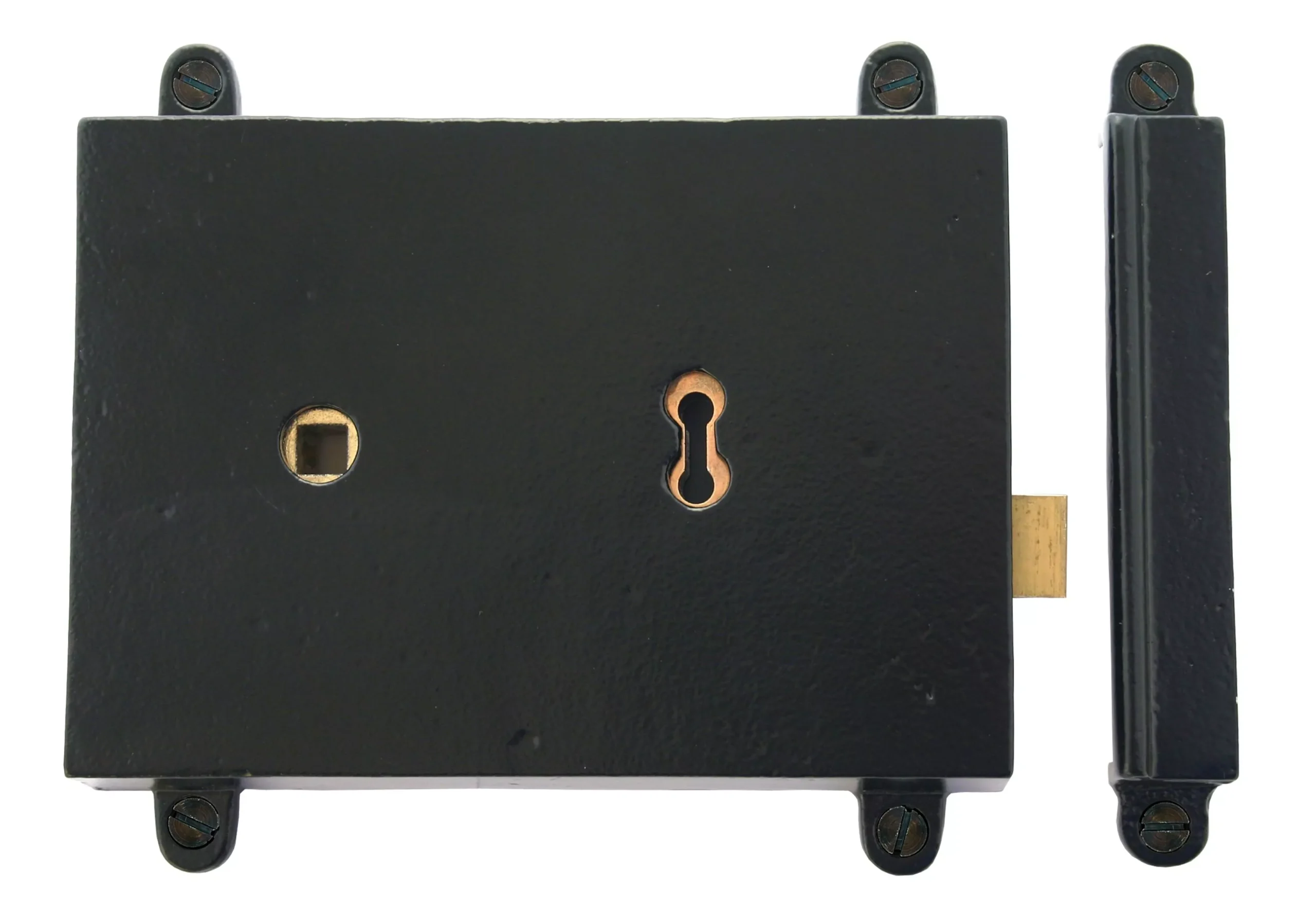 From The Anvil Rim Lock & Cast Black Iron Cover | 33299 3 From The Anvil Rim Lock & Cast Black Iron Cover | 33299