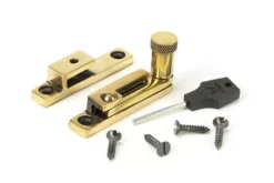 From The Anvil Aged Brass Brompton Quadrant Fastener - Narrow | 45478 -Ironmongery Experts Shop 45478 1 s.jpg.mst