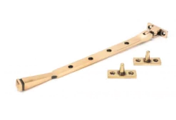 From The Anvil (10"") Polished Bronze Avon Casement Window Stay | 45927