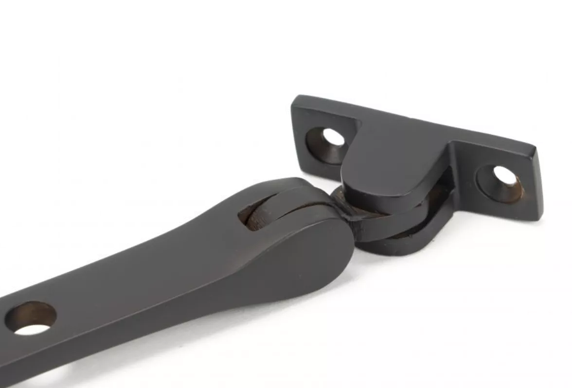 Anvil (8"") Aged Bronze Hammered Newbury Casement Window Stay | 46153 7 Anvil (8"") Aged Bronze Hammered Newbury Casement Window Stay | 46153 - Image 5