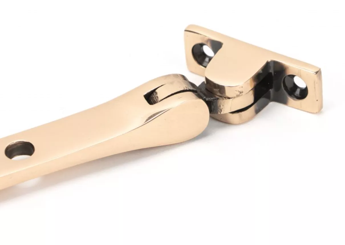 Anvil (12"") Polished Bronze Hammered Newbury Casement Window Stay | 46158 7 Anvil (12"") Polished Bronze Hammered Newbury Casement Window Stay | 46158 - Image 5