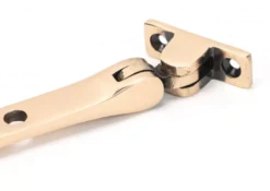 Anvil (8"") Polished Bronze Hammered Newbury Casement Window Stay | 46156 -Ironmongery Experts Shop 46158d 2.png.mst