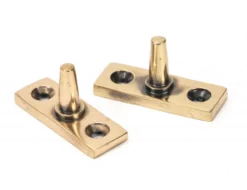 Anvil (8"") Polished Bronze Hammered Newbury Casement Window Stay | 46156 -Ironmongery Experts Shop 46158e 2.png.mst