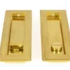 Polished Brass 175mm Art Deco Rectangular Flush Pull - Privacy | 47161 -Ironmongery Experts Shop 47161 1 s.jpg.mst