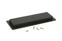 Aged Bronze 175mm Art Deco Rectangular Flush Pull Handle | 50116