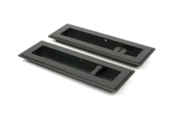 Aged Bronze 175mm Art Deco Rectangular Flush Pull - Privacy | 50120 9 Aged Bronze 175mm Art Deco Rectangular Flush Pull - Privacy | 50120 -Ironmongery Experts Shop 50120 main s.jpg.mst