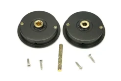 Aged Bronze 60mm Art Deco Round Flush Pull Handle - Privacy | 50128 -Ironmongery Experts Shop 50128 3 s.jpg.mst