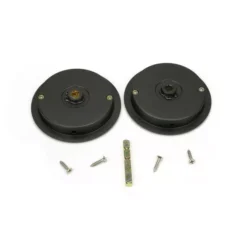 Aged Bronze 75mm Art Deco Round Flush Pull Handle - Privacy | 50129 -Ironmongery Experts Shop 50129 3 l.jpeg.mst