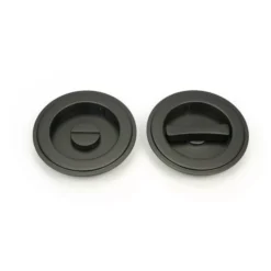 Aged Bronze 75mm Art Deco Round Flush Pull Handle - Privacy | 50129 -Ironmongery Experts Shop 50129 main l.jpeg.mst