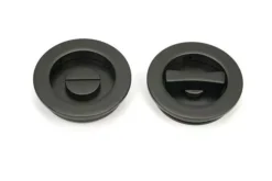 Aged Bronze 60mm Plain Round Flush Pull Handle - Privacy | 50130 11 Aged Bronze 60mm Plain Round Flush Pull Handle - Privacy | 50130 -Ironmongery Experts Shop 50130 main s.jpg.mst