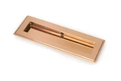 Polished Bronze 175mm Art Deco Rectangular Flush Pull Handle | 50134 7 Polished Bronze 175mm Art Deco Rectangular Flush Pull Handle | 50134 -Ironmongery Experts Shop 50134 main s.jpg.mst
