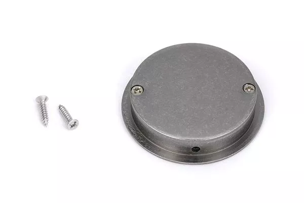 Pewter 60mm Art Deco Round Flush Pull Handle | 50178 3 Pewter 60mm Art Deco Round Flush Pull Handle | 50178