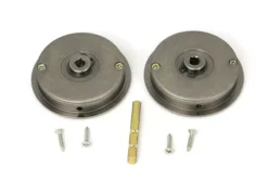 Pewter 60mm Art Deco Round Flush Pull Handle - Privacy | 50182 -Ironmongery Experts Shop 50182 3 s.jpg.mst