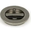 Pewter 75mm Plain Round Flush Pull Handle - Privacy | 50185 -Ironmongery Experts Shop 50185 1 s.jpg.mst