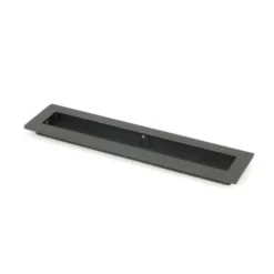Matt Black 250mm Plain Rectangular Flush Pull Handle | 50209 -Ironmongery Experts Shop 50209 main l.jpg.mst