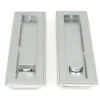 Satin Chrome 250mm Art Deco Rectangular Flush Pull - Privacy | 50641 -Ironmongery Experts Shop 50641 1 s.jpg.mst