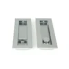Satin Chrome 175mm Plain Rectangular Flush Pull - Privacy | 50642 -Ironmongery Experts Shop 50642 1 l.jpeg.mst