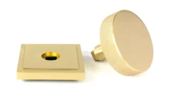 Satin Brass Brompton Centre Door Knob (Square) | 50896 -Ironmongery Experts Shop 50896 1 l.jpg.mst