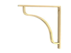 Anvil Satin Brass 200 X 200mm Abingdon Shelf Bracket| 51097 -Ironmongery Experts Shop 51097 main s.jpg.mst