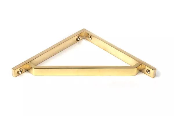 Anvil Polished Brass 150 X 150mm Barton Shelf Bracket| 51105 4 Anvil Polished Brass 150 X 150mm Barton Shelf Bracket| 51105 - Image 2