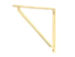 Anvil Polished Brass 200 X 200mm Barton Shelf Bracket| 51115 -Ironmongery Experts Shop 51115 main s.jpg.mst