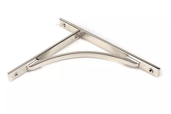Anvil Polished Nickel 260 X 200mm Apperley Shelf Bracket| 51131 4 Anvil Polished Nickel 260 X 200mm Apperley Shelf Bracket| 51131 - Image 2