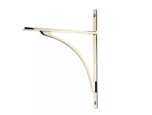 Anvil Polished Nickel 260 X 200mm Apperley Shelf Bracket| 51131 6 Anvil Polished Nickel 260 X 200mm Apperley Shelf Bracket| 51131 - Image 4