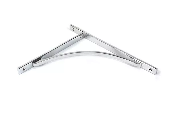 Anvil Polished Chrome 314 X 250mm Apperley Shelf Bracket| 51139 4 Anvil Polished Chrome 314 X 250mm Apperley Shelf Bracket| 51139 - Image 2