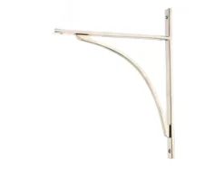 Anvil Polished Nickel 314 X 250mm Apperley Shelf Bracket| 51141 -Ironmongery Experts Shop 51141 main s.jpg.mst