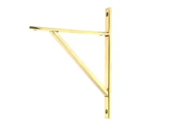 Anvil Aged Brass 260 X 200mm Chalfont Shelf Bracket| 51146 -Ironmongery Experts Shop 51146 main s.jpg.mst