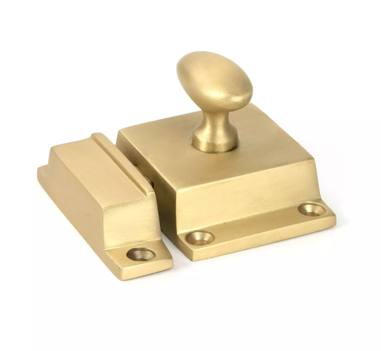 From The Anvil Satin Brass Cabinet Latch | 51209 3 From The Anvil Satin Brass Cabinet Latch | 51209