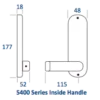 Borg 5402 Digital Lock & Flat Bar Handle With Narrow Latch & Optional Finishes 1 Borg 5402 Digital Lock & Flat Bar Handle With Narrow Latch & Optional Finishes -Ironmongery Experts Shop 5400 dimension 2 2.png.mst