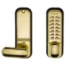 ED20 Polished Brass Easy Code Change Push Button Digital Lock |70251 -Ironmongery Experts Shop 70251 01.jpg.mst