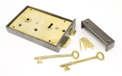 From The Anvil Iron Large Left Hand Rim Lock | 83591 -Ironmongery Experts Shop 83591 2.jpg.mst