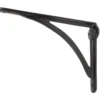 From The Anvil 174mm X 249mm Black Curved Shelf Bracket | 83784 -Ironmongery Experts Shop 83784 main.jpg.mst
