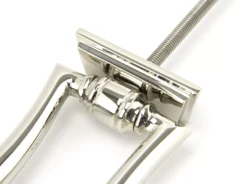 From The Anvil Polished Nickel Period Slimline Art Deco Door Knocker | 90042 12 From The Anvil Polished Nickel Period Slimline Art Deco Door Knocker | 90042 -Ironmongery Experts Shop 90042 6.jpg.mst