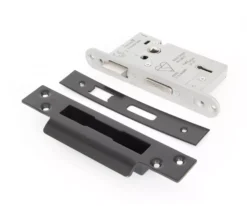 From The Anvil 76mm Black British Standard Heavy Duty Sashlock | 90053