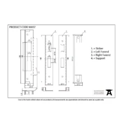 Black 0.5" Euro Sash Lock Rebate Kit | 90057 -Ironmongery Experts Shop 90057 drawing.jpeg.mst