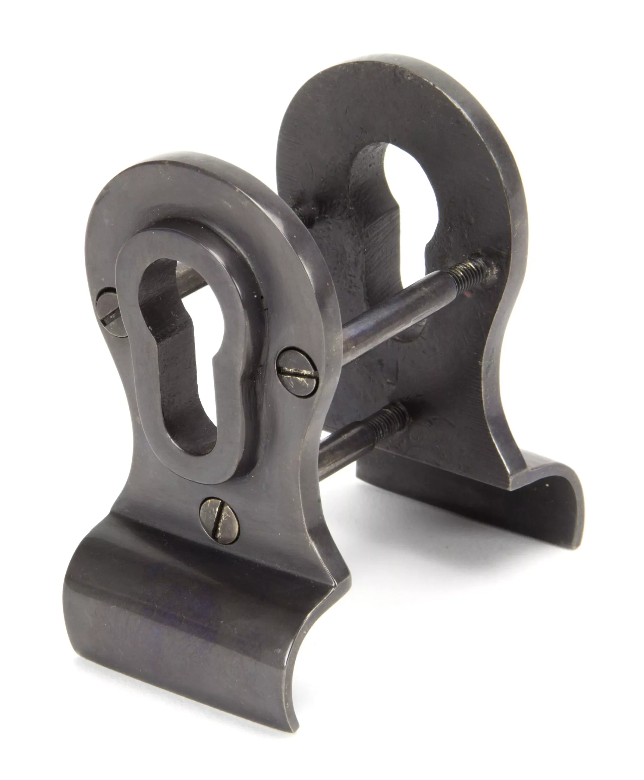From The Anvil Aged Bronze Euro Door Back To Back Cylinder Pull | 90067 3 From The Anvil Aged Bronze Euro Door Back To Back Cylinder Pull | 90067