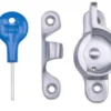 Satin Chrome Locking Fitch Pattern Sash Fastener -Ironmongery Experts Shop aa40lcksc.png.mst
