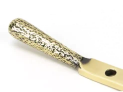 Anvil (8"") Aged Brass Hammered Newbury Casement Window Stay | 46144 -Ironmongery Experts Shop aged brass hammered stay 4.png.mst