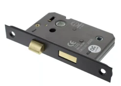 Matt Black 63mm (2.5") CE Mortice Bathroom Lock | ALKBATH25MB -Ironmongery Experts Shop alkbath25mb.png.mst