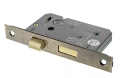 Antique Brass 76mm (3") CE Mortice Bathroom Lock | ALKBATH3AB -Ironmongery Experts Shop alkbath3ab 2.png.mst