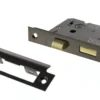 Urban Bronze 76mm (3") CE Mortice Bathroom Lock | ALKBATH3UB