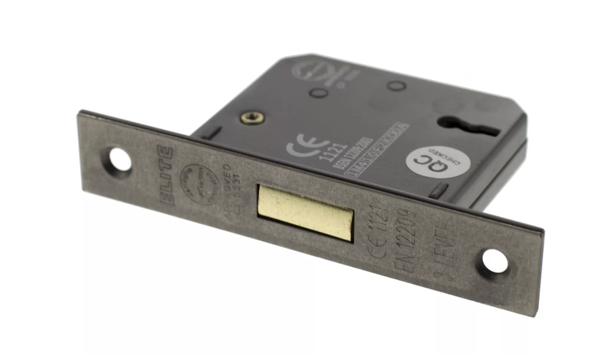 Distressed Silver 3" 3 Lever Key Mortice Deadlock | ALKDEAD3LK3DS 3 Distressed Silver 3" 3 Lever Key Mortice Deadlock | ALKDEAD3LK3DS