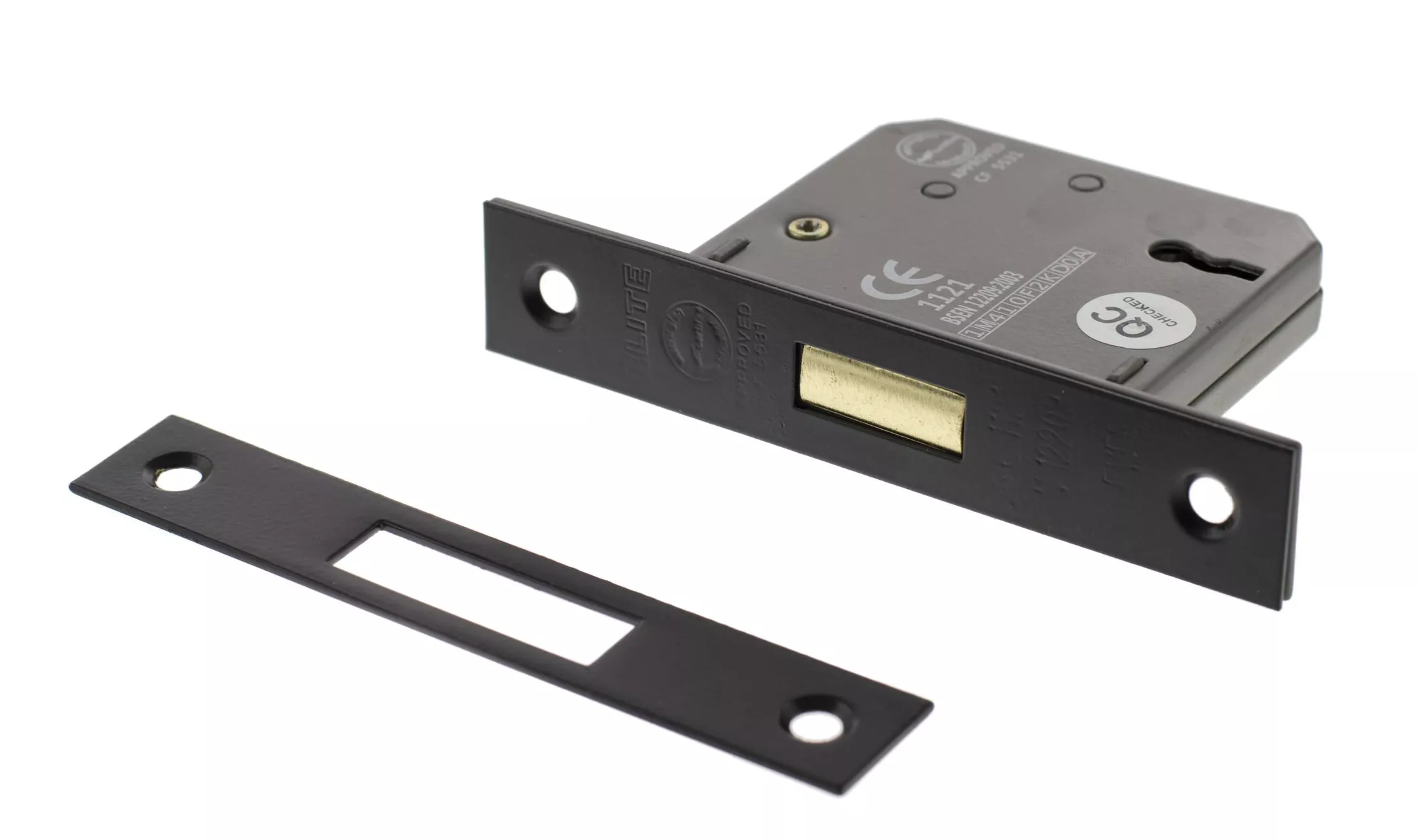 Matt Gun Metal 3" 3 Lever Key Mortice Deadlock | ALKDEAD3LK3MBN 4 Matt Gun Metal 3" 3 Lever Key Mortice Deadlock | ALKDEAD3LK3MBN - Image 2